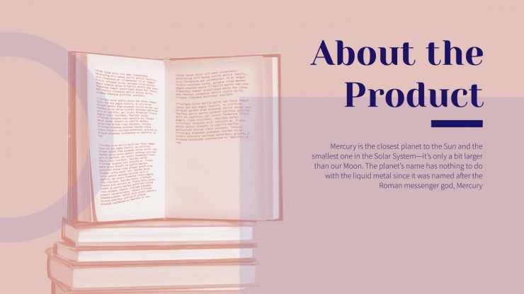 Modelo de apresentação Divulgação de livro