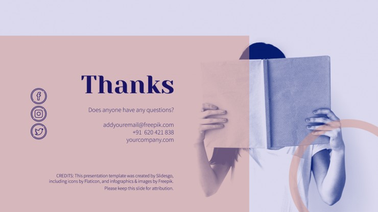 Modelo de apresentação Divulgação de livro