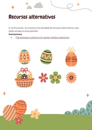 The Easter Bunny: Activity Trail Game presentation template 