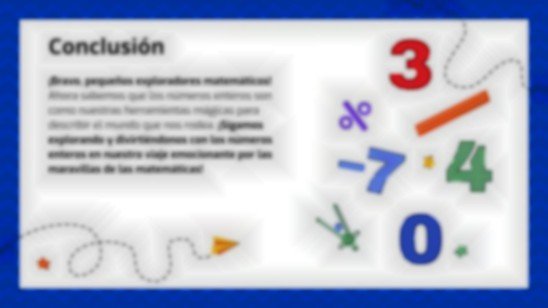 Exploring the World of Integers presentation template 