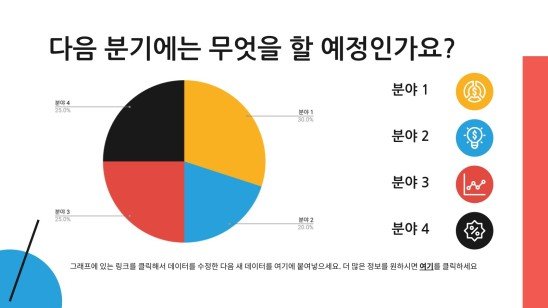 Modelo de apresentação Newsletter com design de cores primárias