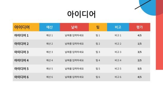 Modelo de apresentação Newsletter com design de cores primárias