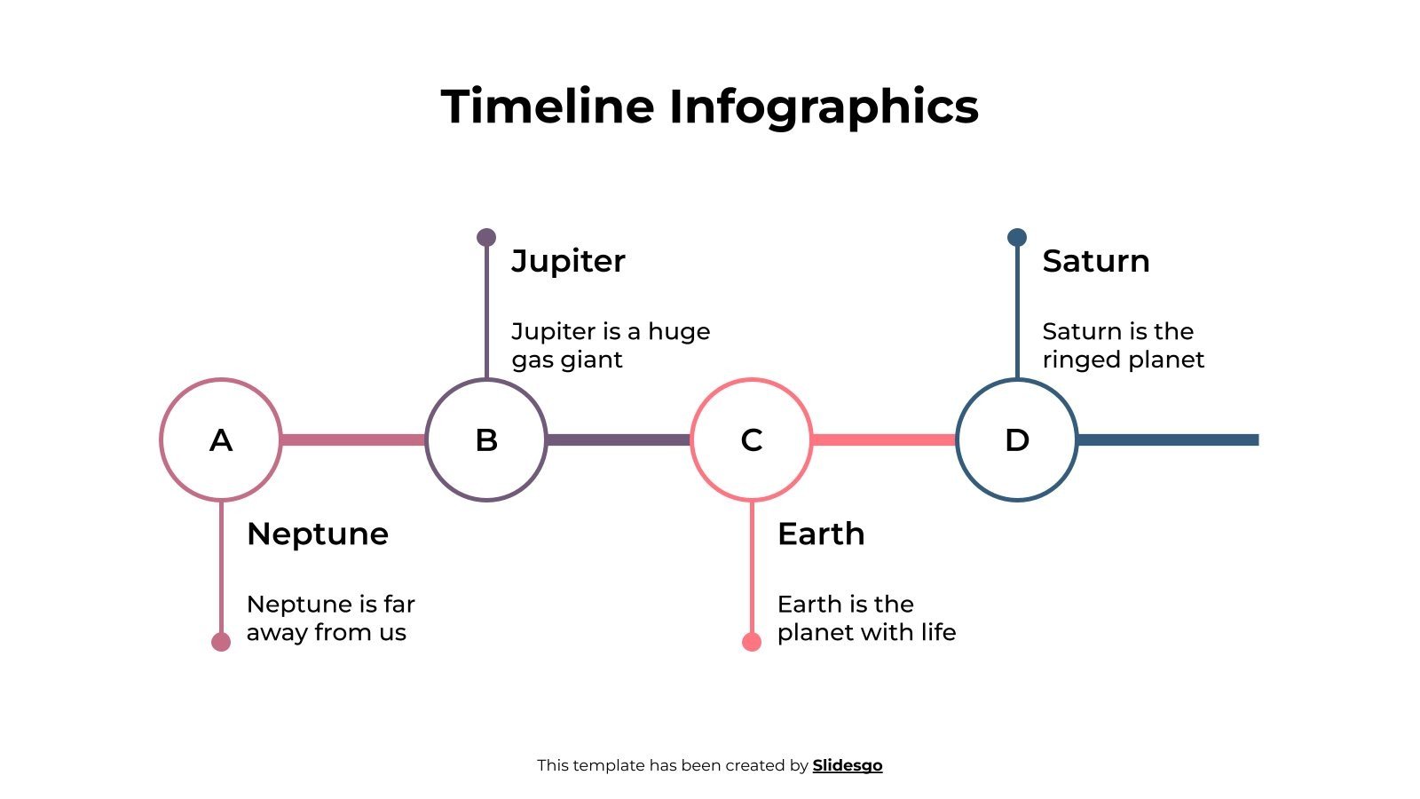 Timeline Infographics Template