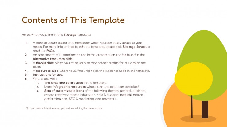 Scouts Newsletter presentation template