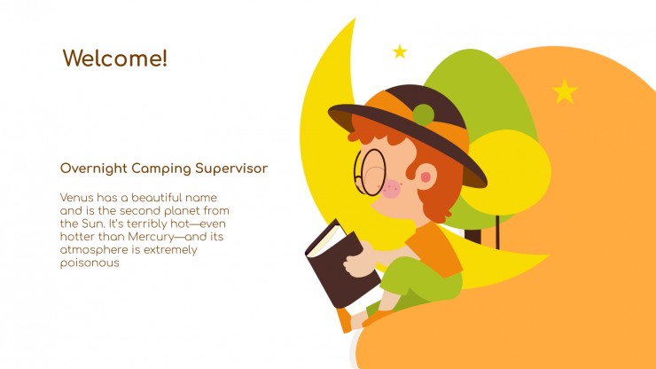 Scouts Newsletter presentation template