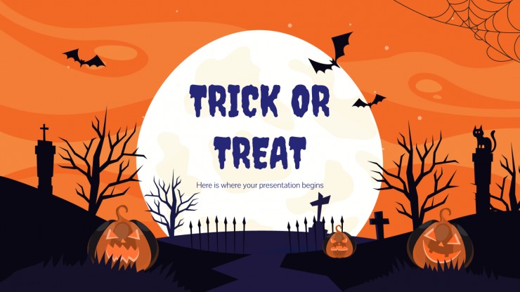 Halloween presentation template