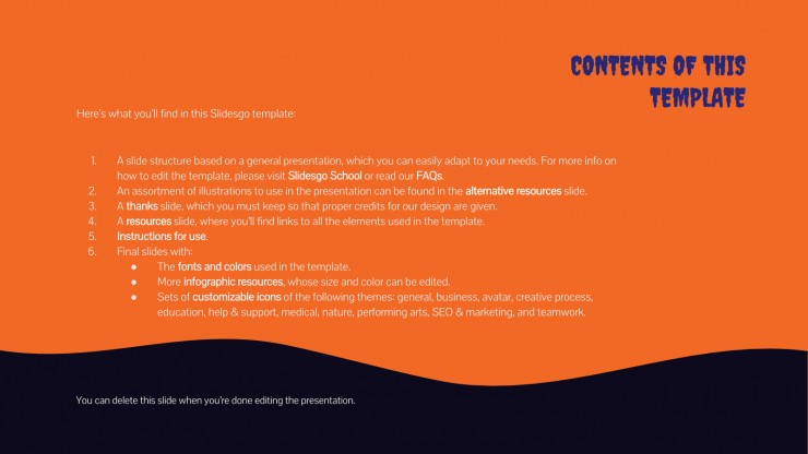 Halloween presentation template