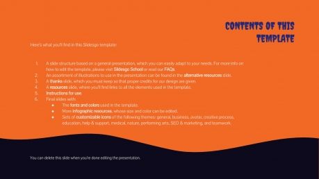 Halloween presentation template