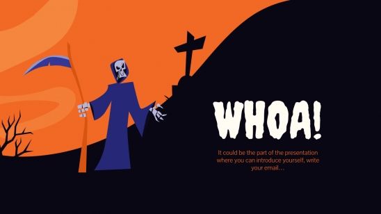 Halloween presentation template