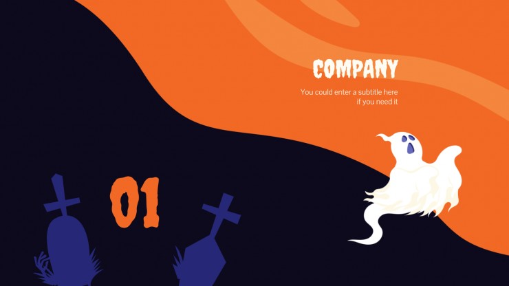 Halloween presentation template