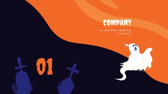 Halloween presentation template