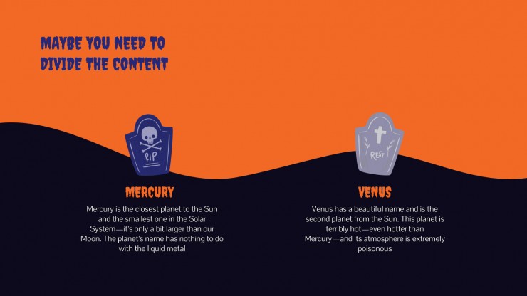 Halloween presentation template