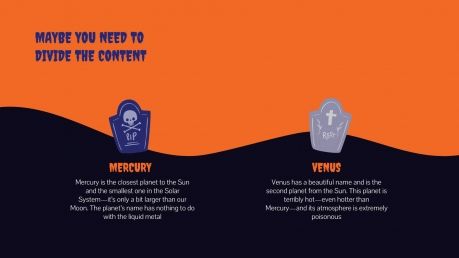 Halloween presentation template