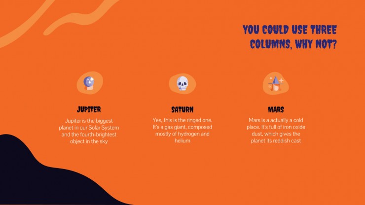 Halloween presentation template