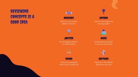 Halloween presentation template