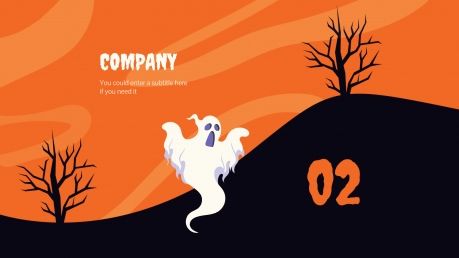 Halloween presentation template