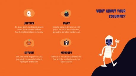 Halloween presentation template