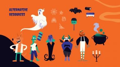 Halloween presentation template