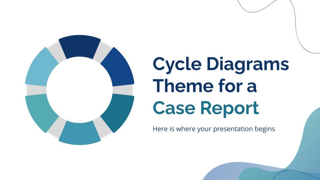 Cycle Diagram Google Slides and PowerPoint templates