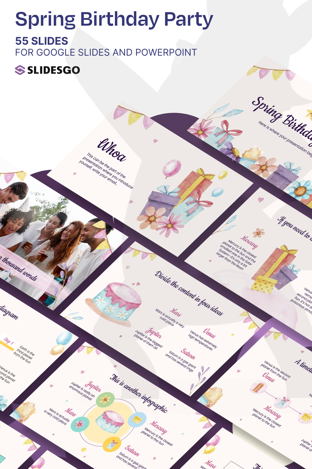 Spring Birthday Party Presentation