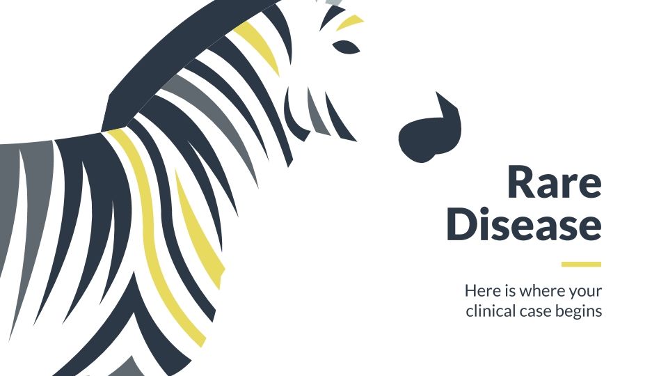 Rare Disease Clinical Case presentation template 