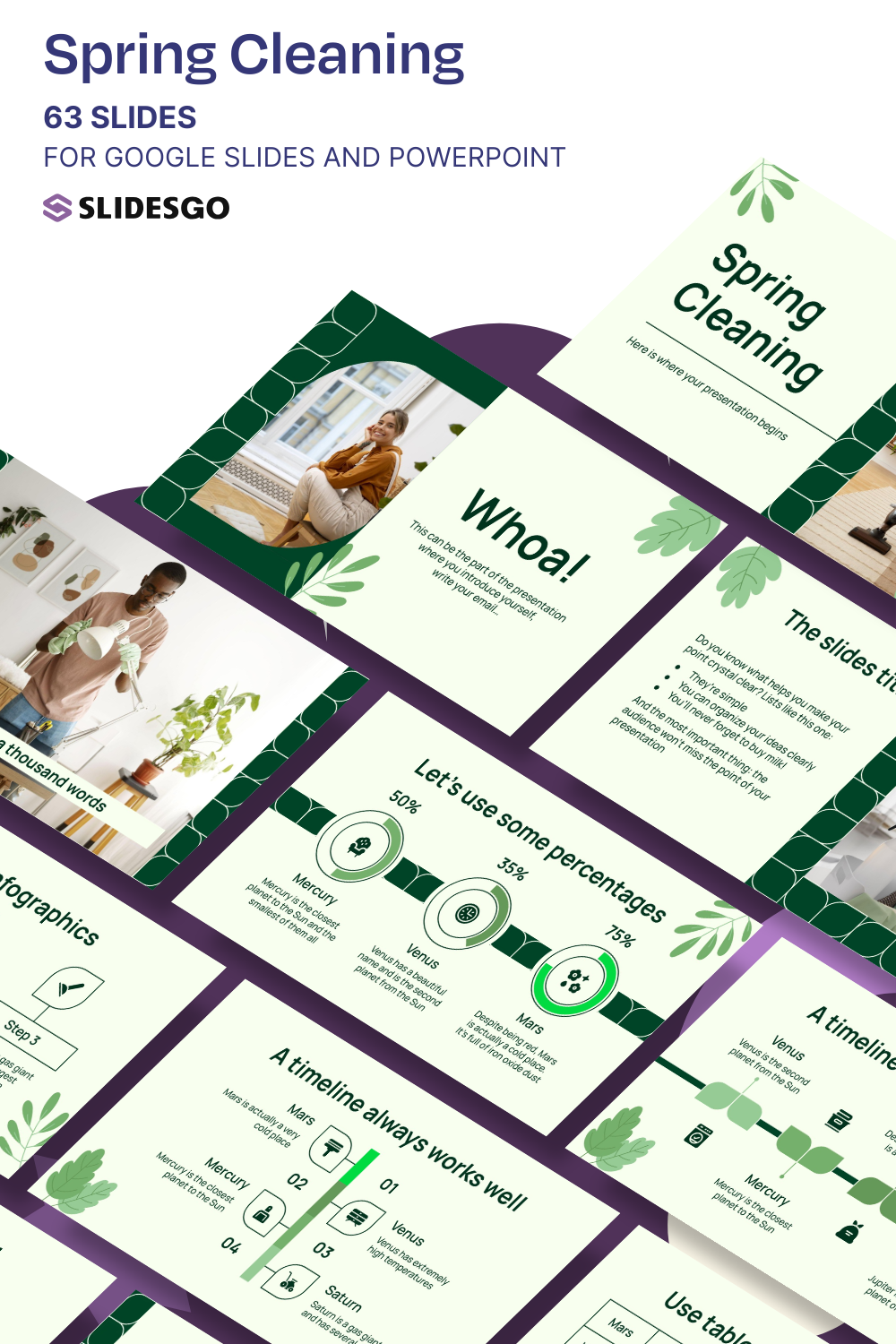 Spring Clean Up Powerpoint Spring Cleaning Presentation