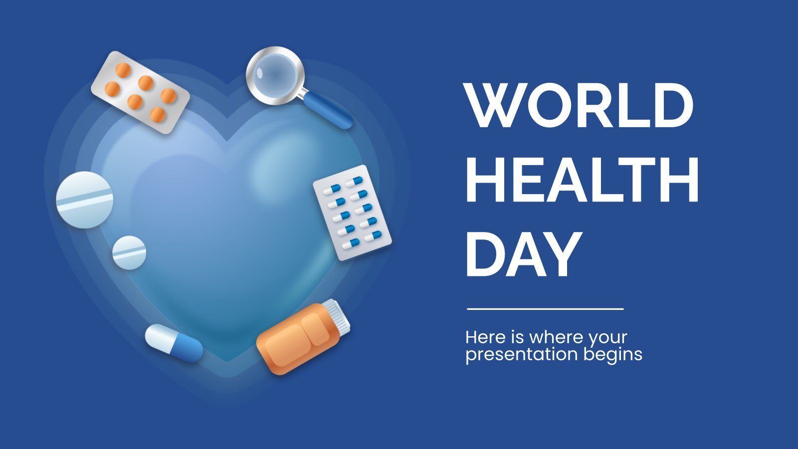 World Health Day presentation template 