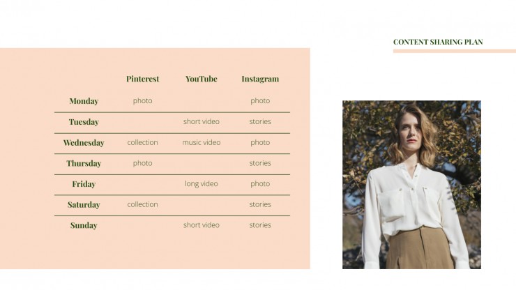 Mode de l’automne sur les réseaux sociaux : Modèles de présentation