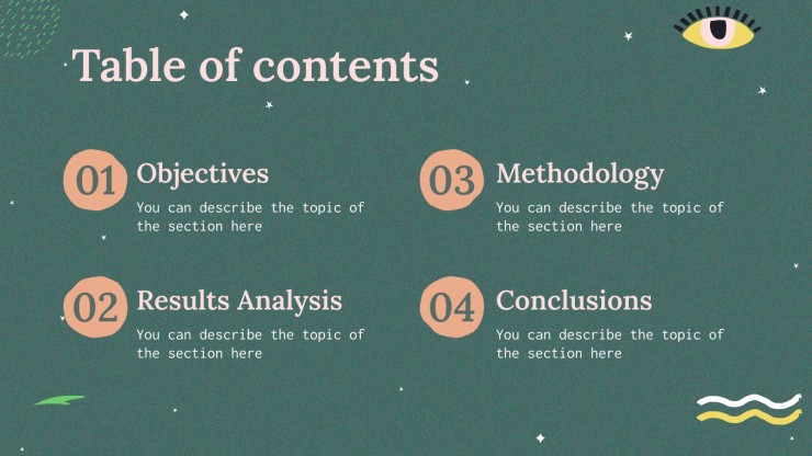 Psychology Thesis Defense presentation template
