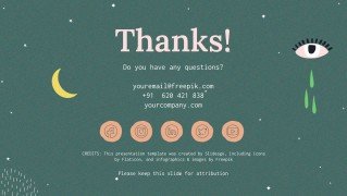 Psychology Thesis Defense presentation template