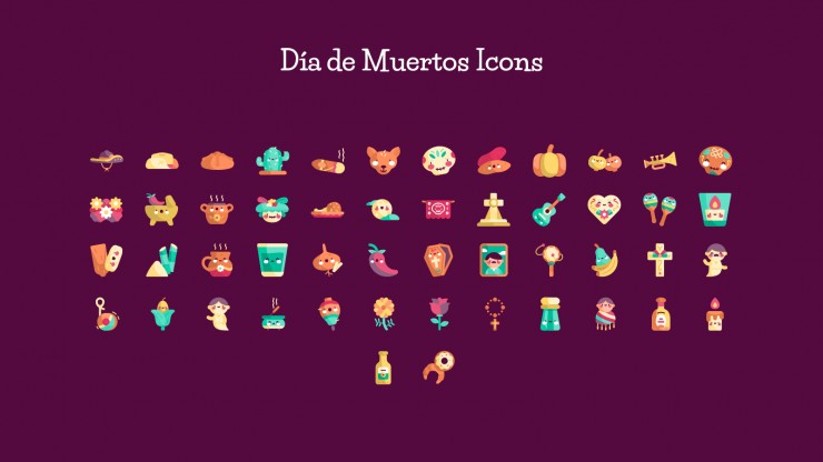 Modelo de apresentação Dia dos Mortos