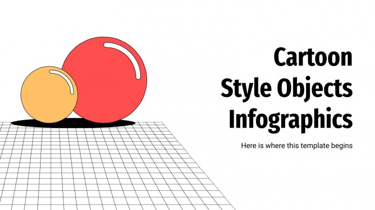 Cartoon Style Infographics presentation template