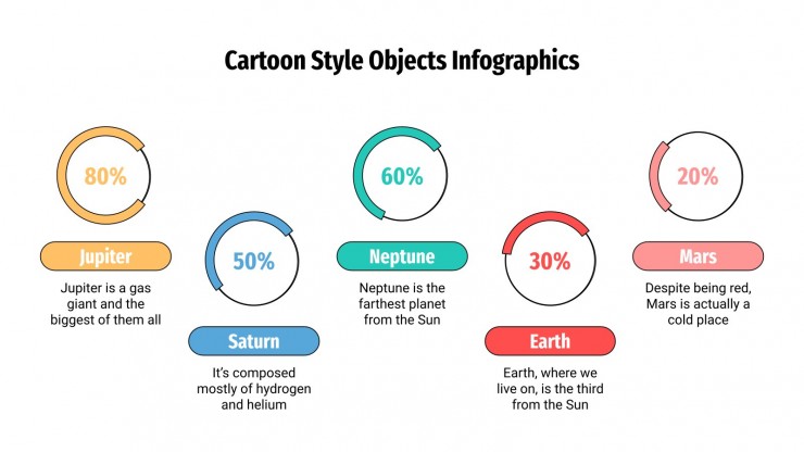 Cartoon Style Infographics presentation template