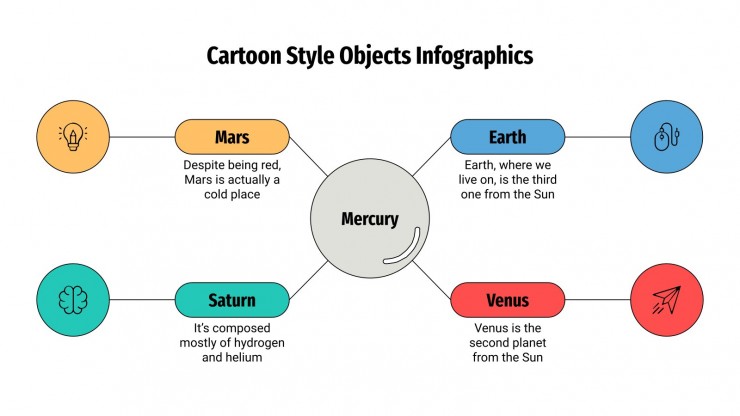 Cartoon Style Infographics presentation template