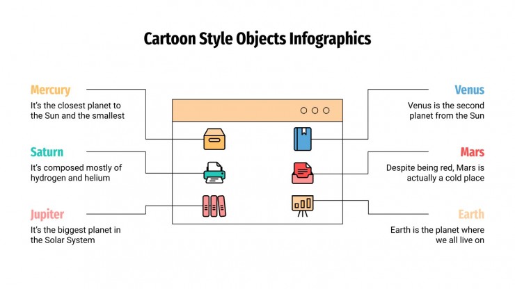 Cartoon Style Infographics presentation template