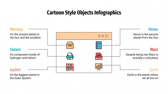 Cartoon Style Infographics presentation template