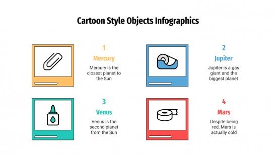Cartoon Style Infographics presentation template
