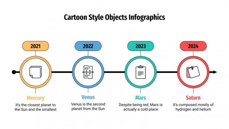 Cartoon Style Infographics presentation template