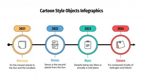 Cartoon Style Infographics presentation template