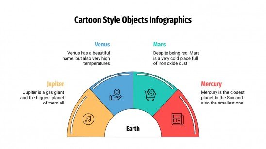 Cartoon Style Infographics presentation template
