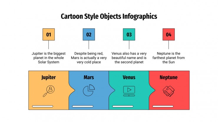 Cartoon Style Infographics presentation template