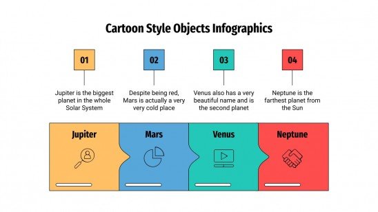 Cartoon Style Infographics presentation template