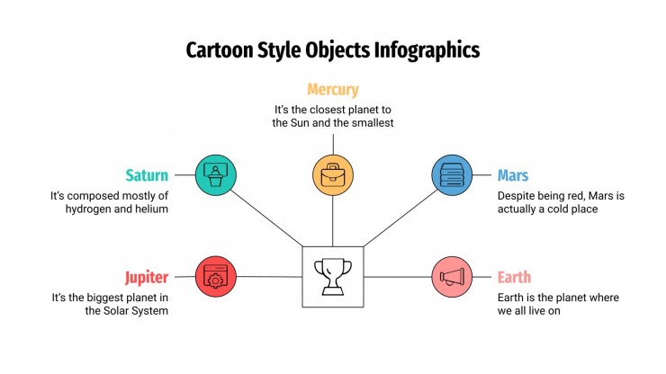 Cartoon Style Infographics presentation template