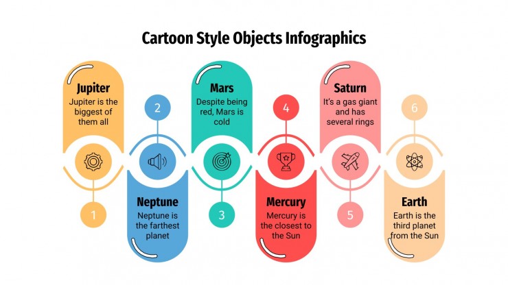 Cartoon Style Infographics presentation template