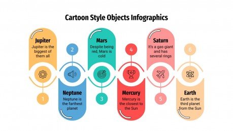 Cartoon Style Infographics presentation template