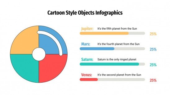 Cartoon Style Infographics presentation template