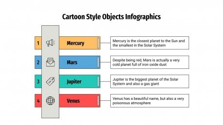 Cartoon Style Infographics presentation template