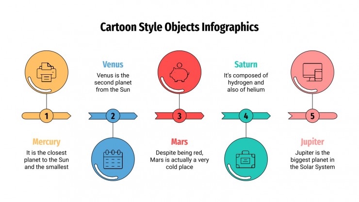 Cartoon Style Infographics presentation template