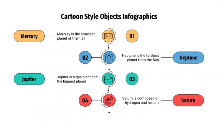 Cartoon Style Infographics presentation template