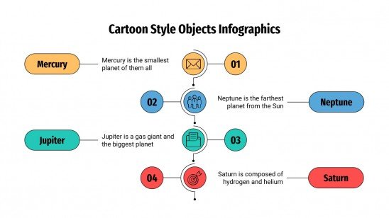 Cartoon Style Infographics presentation template